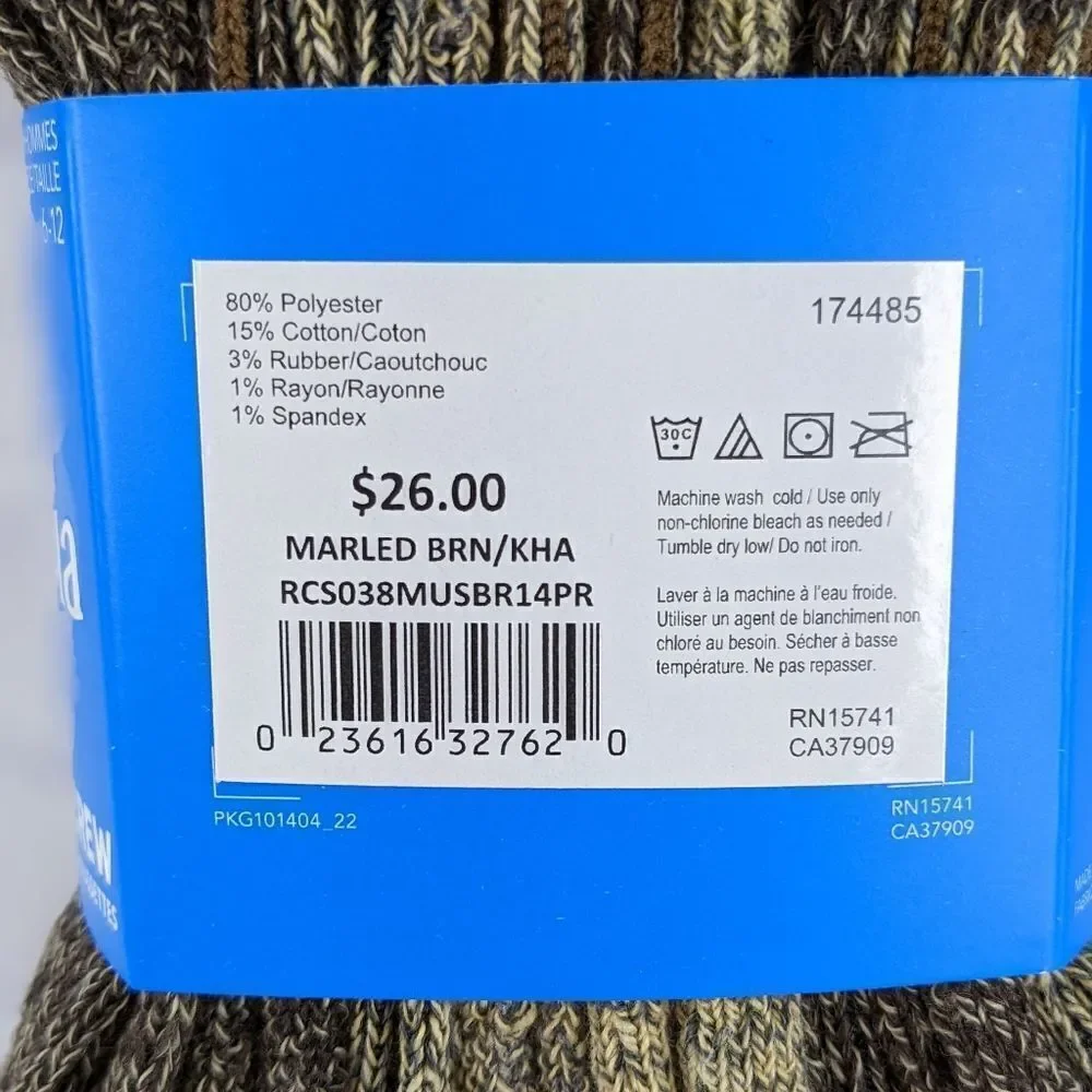 NWT 4-pack of Columbia Moisture Control Crew Socks